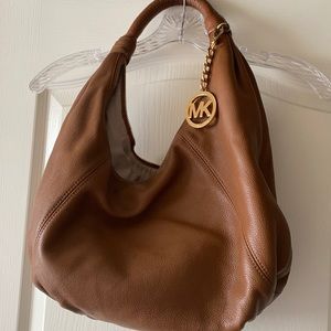 Michael kors cognac purse